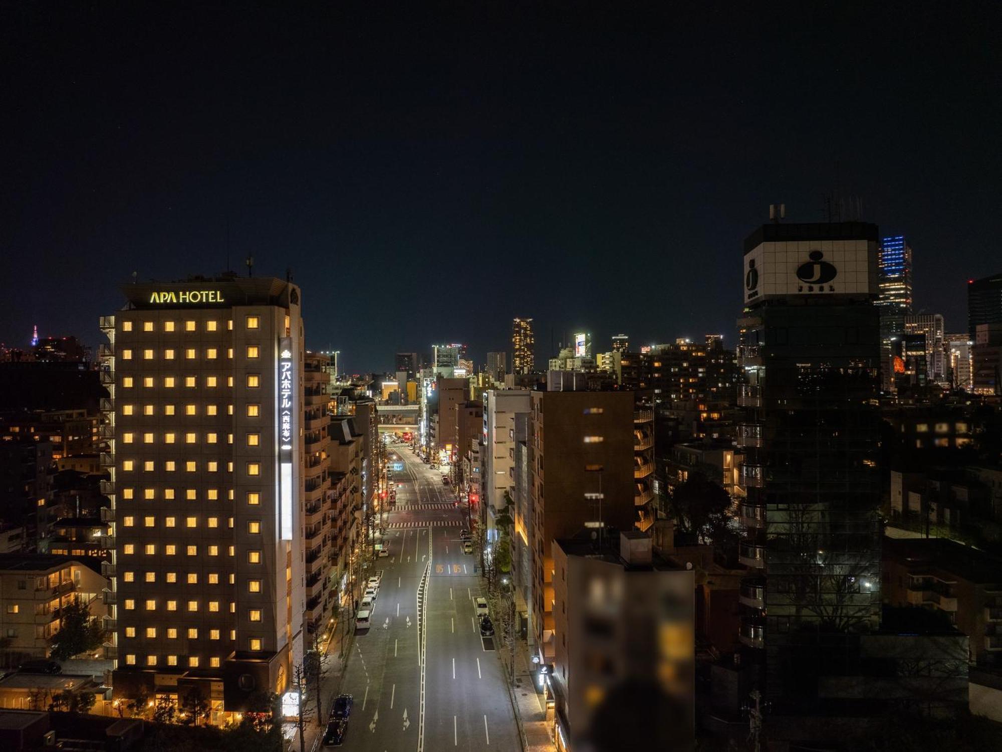 Apa Hotel Nishiazabu Tokyo Esterno foto